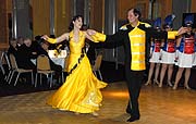 Ahli I. und Ranjana I. führen durch den Würmesischen Fasching 2008 (Foto: Ingrid Grossmann)